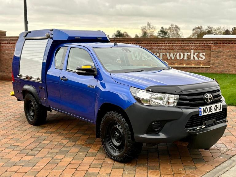 2018 Toyota Hilux Active Extra Cab Pick Up 2.4 D-4D 4x4***Front Winch***240v***Night Heater** PIC...