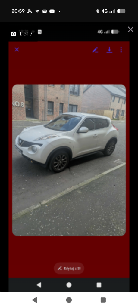 Nissan juke swap or sale