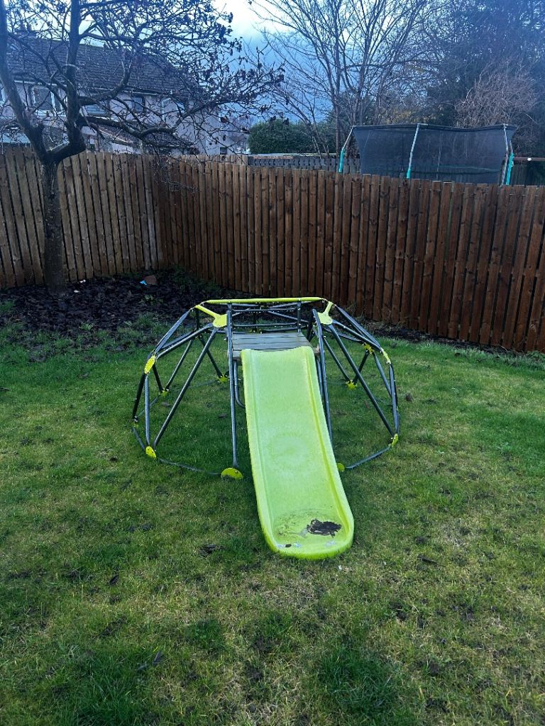 Kids climbing frame with slide 
