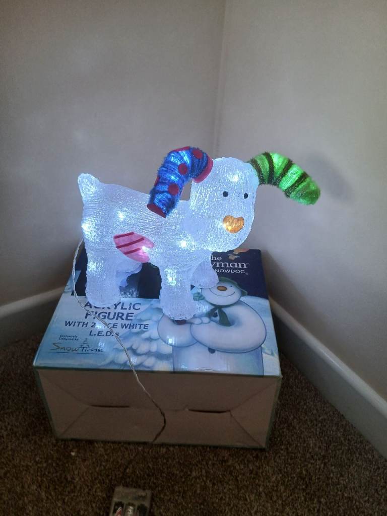 The Snowdog Acrylic Figure 
