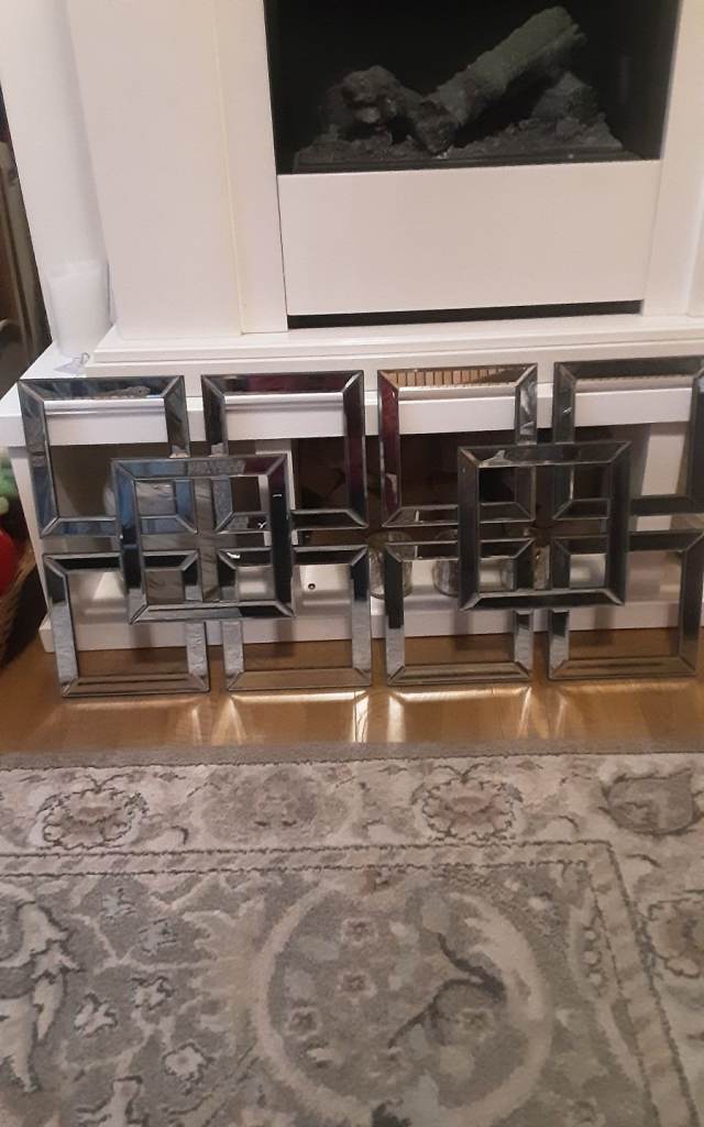 Celtic mirrors x 2 16" x 16"