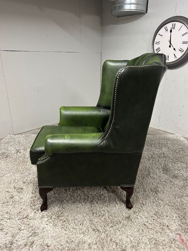 CHESTERFIELD QUEEN ANNE CHAIR DELIVERY AVAILABLE 