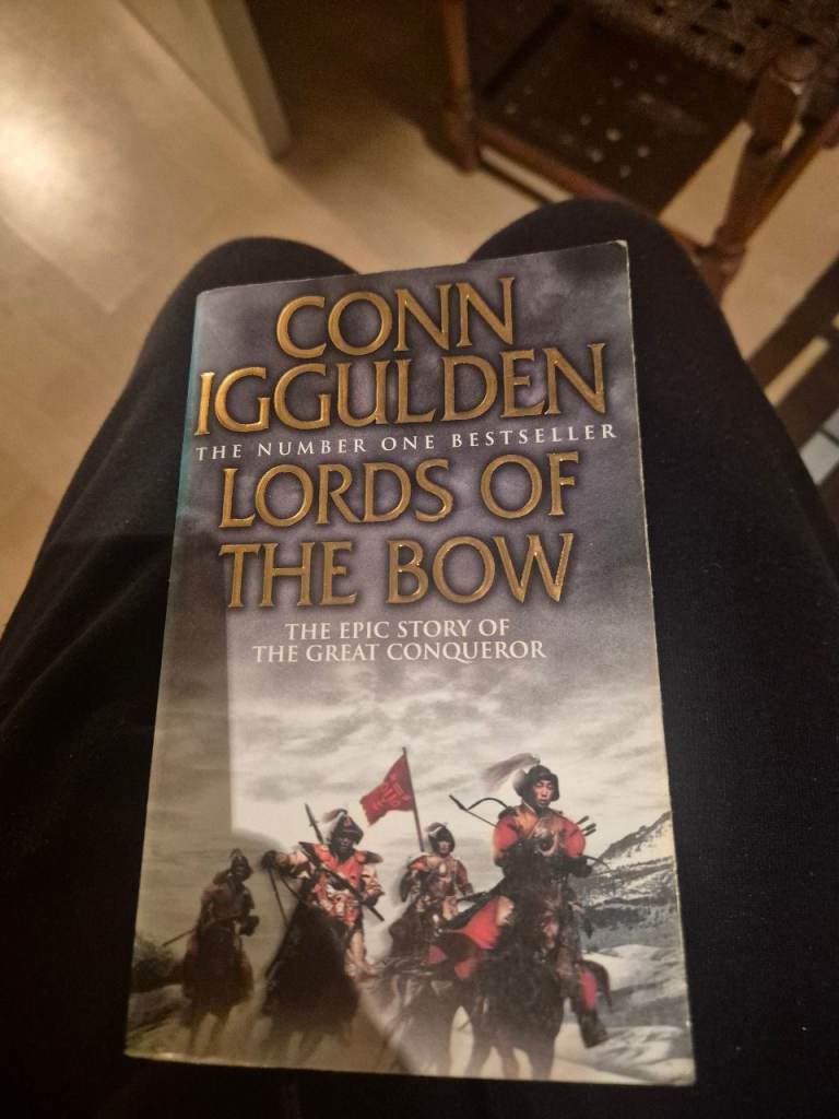 Conn Iggulden: Lords of the Bow – Paperback Book, Good Condition