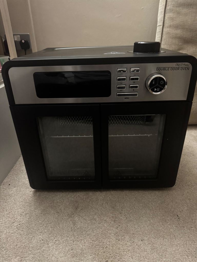 Double door oven and fryer 