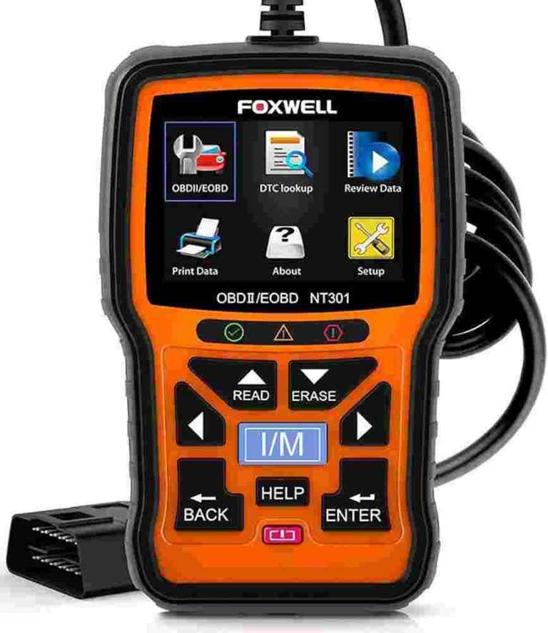Foxwell car reader.