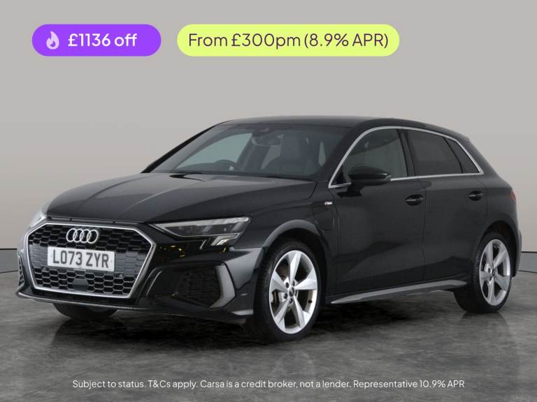 2023 Audi A3 1.4 TFSIe 40 S line Sportback 5dr Petrol Plug-in Hybrid S Tronic Euro 6 (s/ Hatchbac...