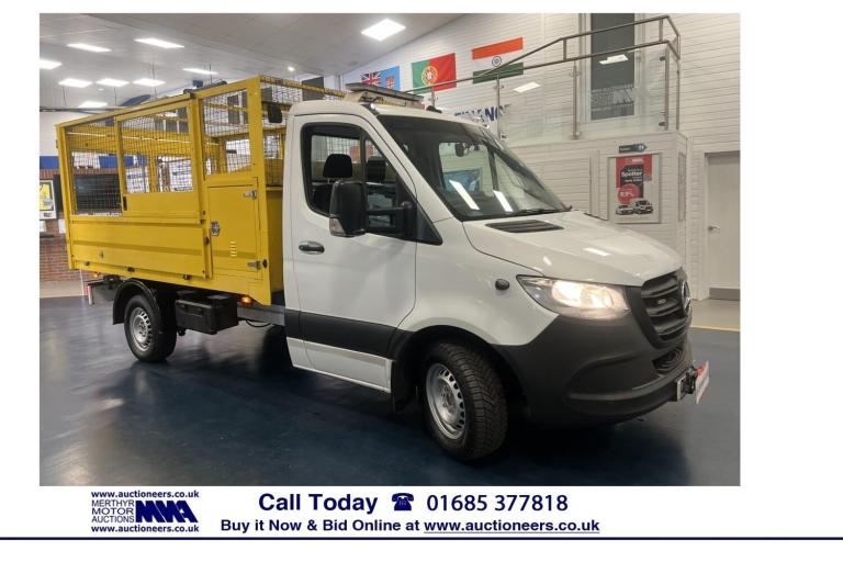 2019 Mercedes-Benz Sprinter 314 L2 2.2CDI 143PS RWD MWB CAGED TIPPER (EURO 6). ------------------...