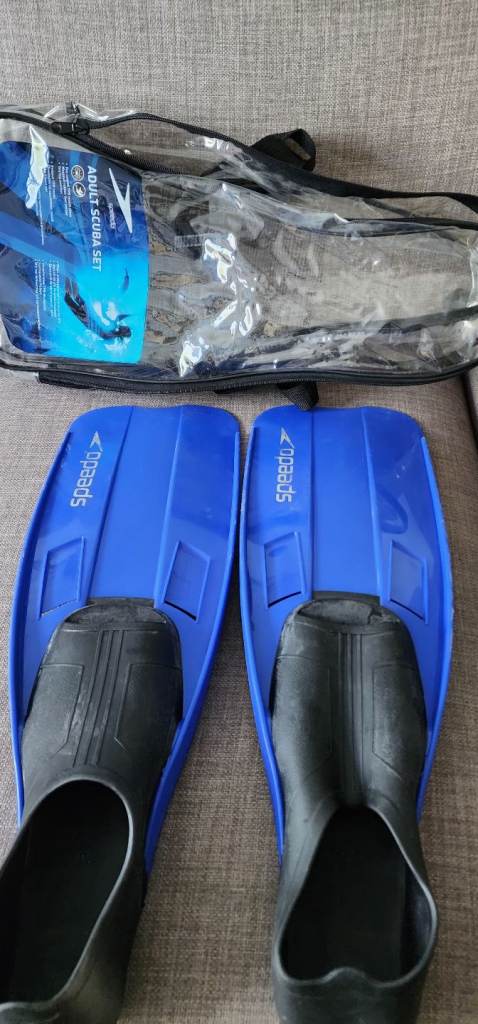 Swimming diving fins speedo
