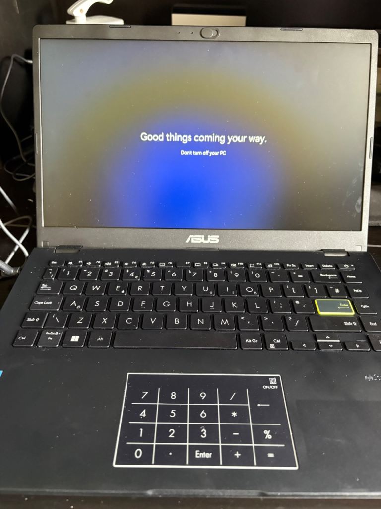 ASUS VivoBook E410KA Laptop – Dark blue, Good Working Condition