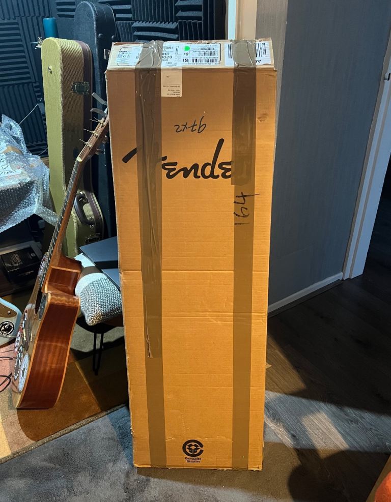 Fender Guitar Shipping Box