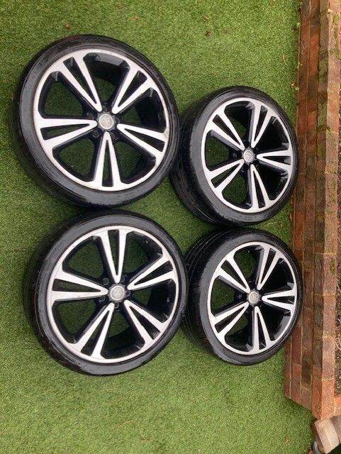 Vauxhall Insignia B 2018 20 inch alloys with Goodyear Eagle F1 Asymmetric 5 tyres 255/35/R20