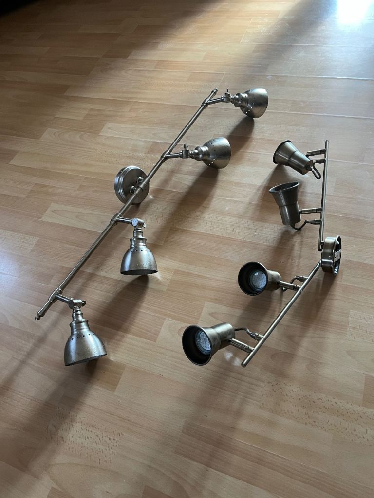 Ceiling lights, sold as pair