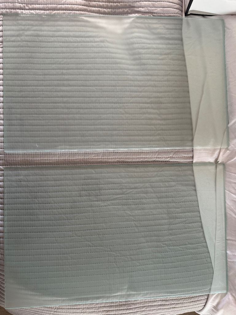 High quality glass shelving  - Good Condition