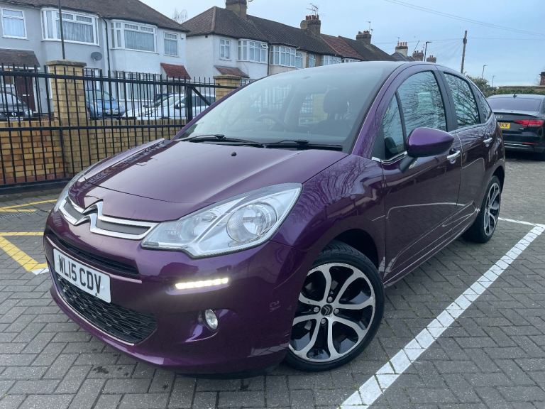 2015 CITROEN C3 1.6 HDIBLUE VTR PLUS 1 YEAR MOT £20 TAX ULEZ FREE
