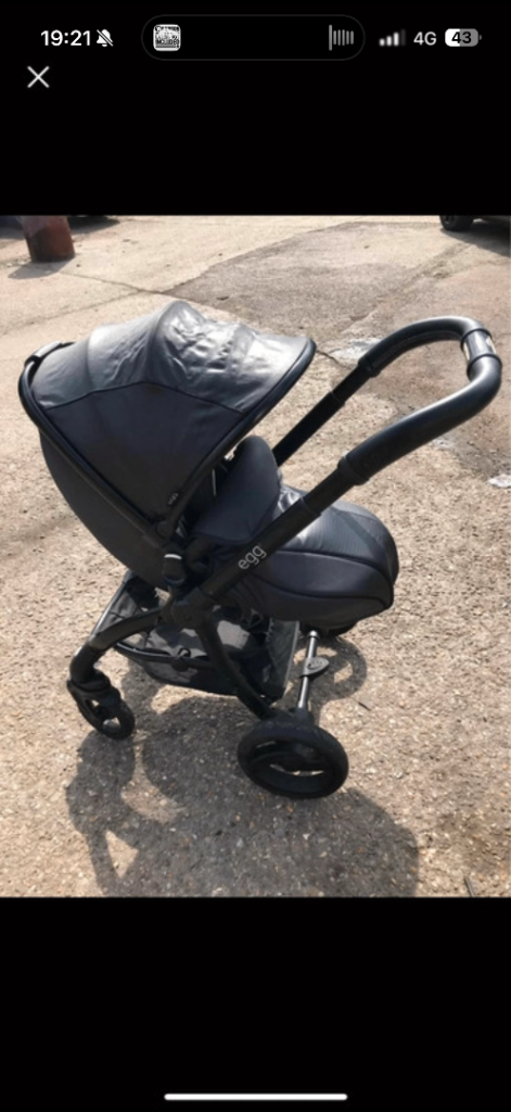 Jurassic egg pushchair 