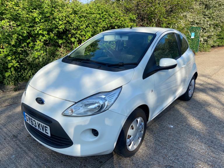2013 Ford Ka 1.2 Edge White 44k Miles FSH Years MOT Warranty A/C HPI Clear Hatchback Manual