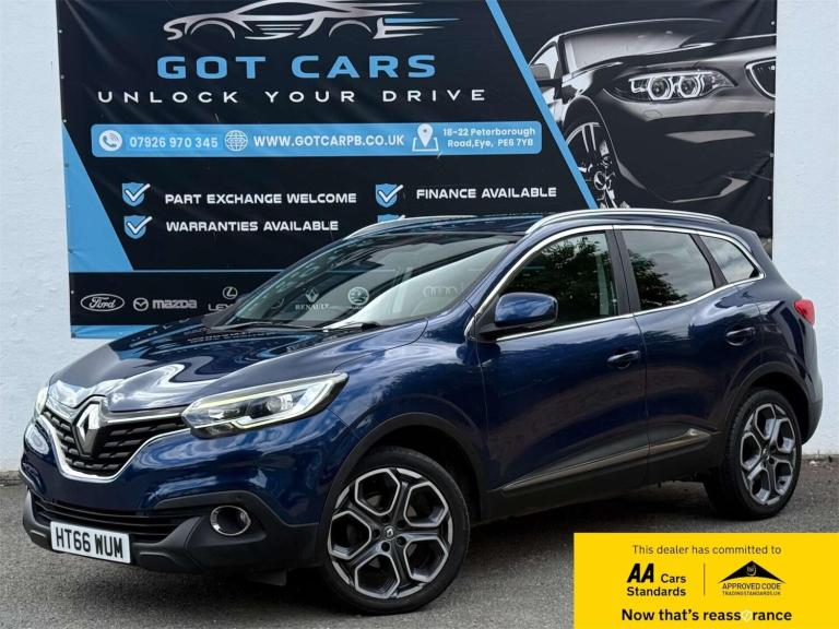 2017 Renault Kadjar 1.6 dCi Dynamique S Nav 5dr HATCHBACK DIESEL Manual