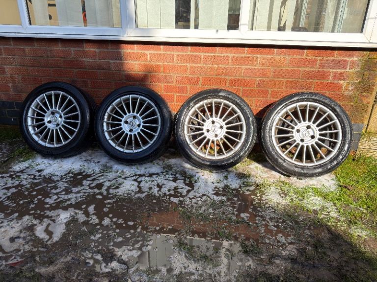 17 inch 4x108 Fox Racing Alloy wheels