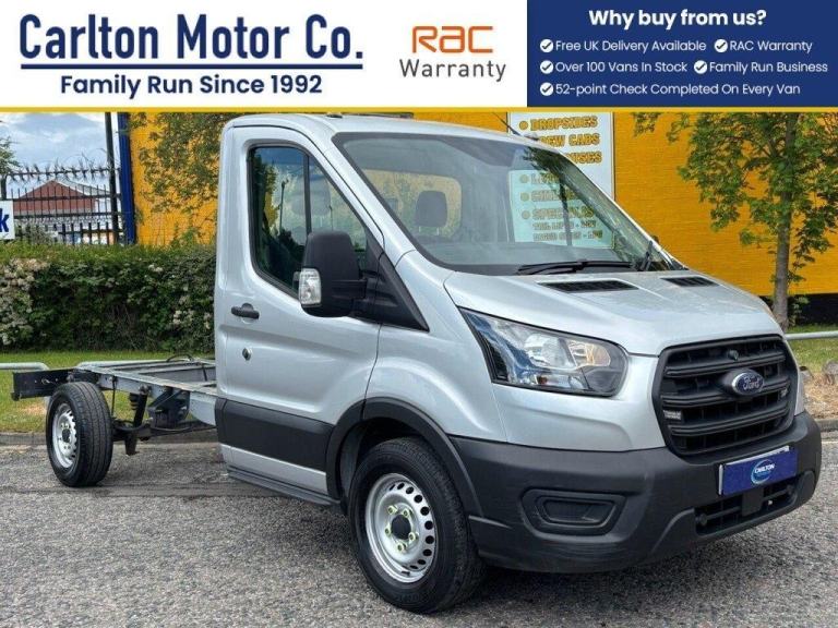 2021 Ford Transit 2.0 350 EcoBlue Leader Chassis Cab 2dr Diesel Manual FWD L2 Eu