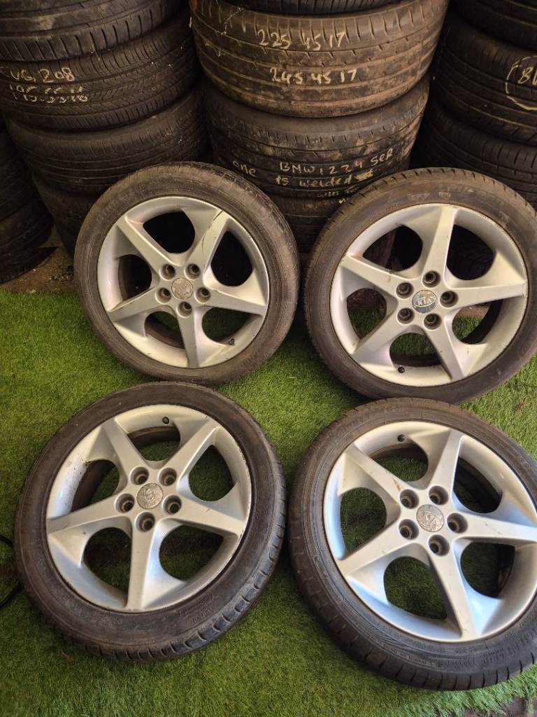 KIA CEED, MAGENTIS 2007(225/45R17) WHEELS TYRES ALLOYS + FAST UK 🇬🇧 POST!