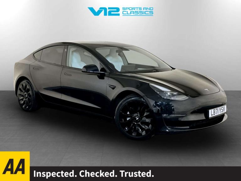 2021 Tesla Model 3 Long Range AWD 4dr Auto SALOON ELECTRIC Automatic