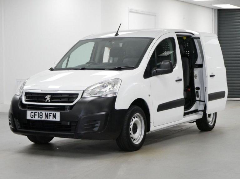 2018 PEUGEOT PARTNER L2 1.6 BLUEHDI 100 BHP LONG CREWCAB 5 SEATER