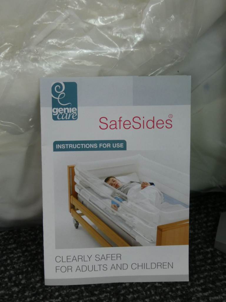 SafeSides Bed with Pump and Quilted Sheets
