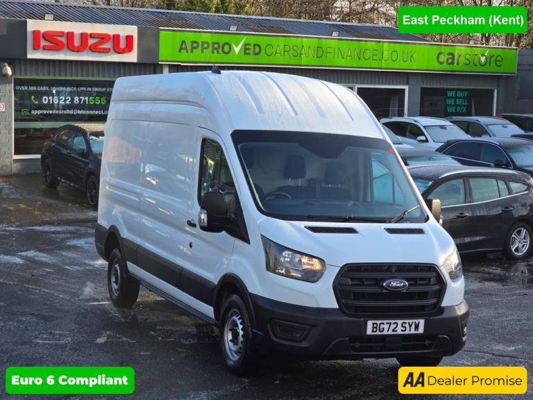 2022 Ford Transit 2.0 350 EcoBlue Leader L3 H3 panel van, 60,200 miles, 1 owner, Euro 6. Air  PAN...