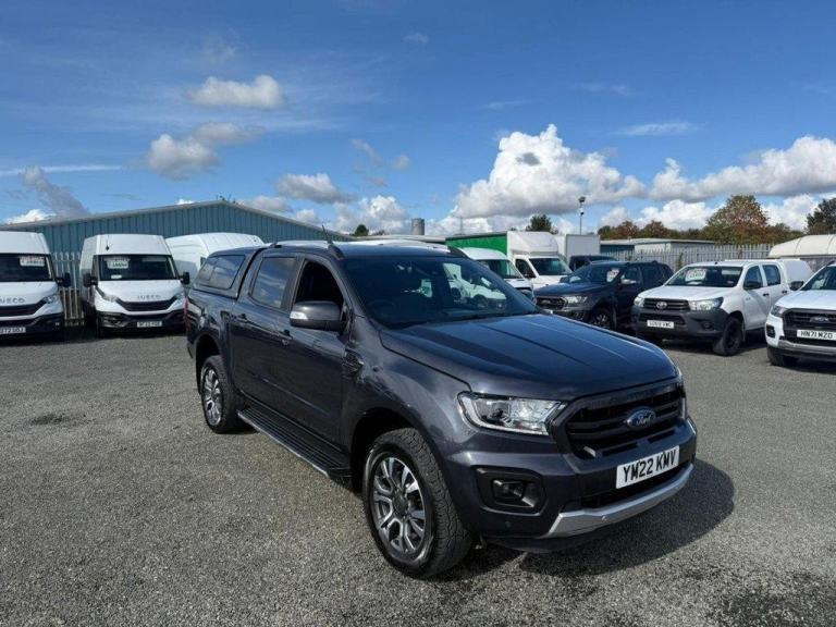 2022 ON 22 PLATE FORD RANGER WILDTRACK 4X4 210BHP AUTO DOUBLE CAB PICKUP ULEZ