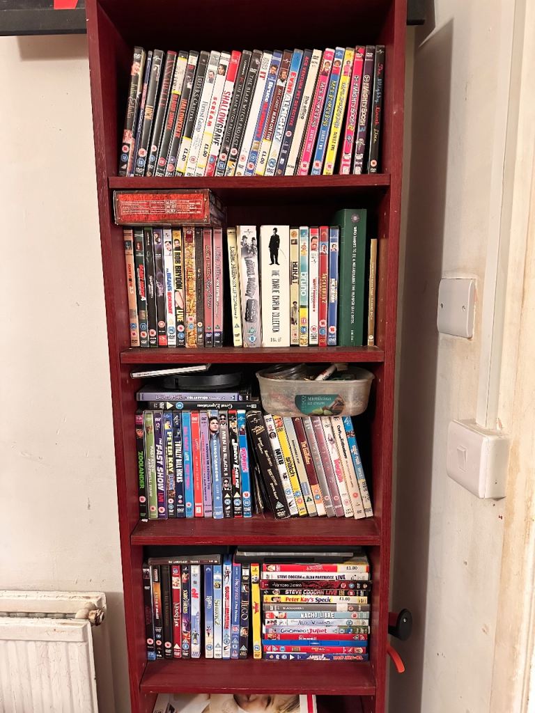 DVDs - large collection of various genres