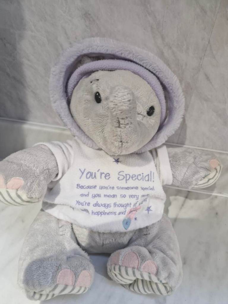 Elliot And Buttons Elephant Plush Beanie Soft Toy