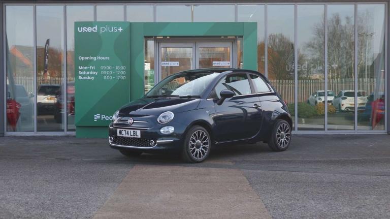 2024 Fiat 500 1.0 Mild Hybrid Top 3dr HATCHBACK PETROL Manual
