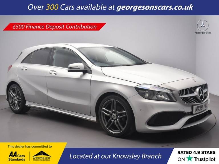 2018 Mercedes-Benz A-Class 1.5 A180d AMG Line (Executive) Hatchback 5dr Diesel 7G-DCT Euro 6 (s/s...