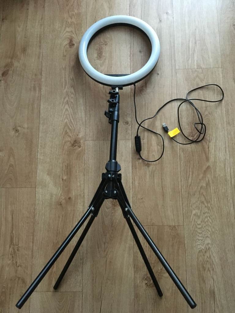11.5 inch Ring Light with Tripod Stand & Phone Holder 