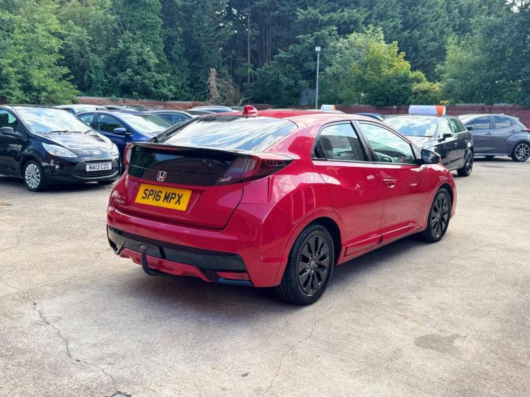 2016 Honda Civic 1.4 i-VTEC S Euro 6 (s/s) 5dr HATCHBACK Petrol Manual