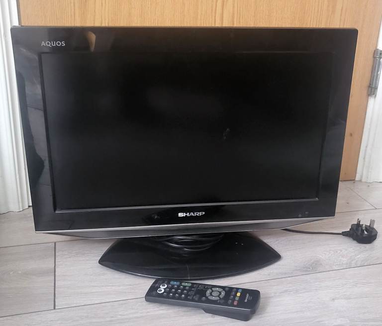 Sharp Aquos 20-inch LCD TV with remote