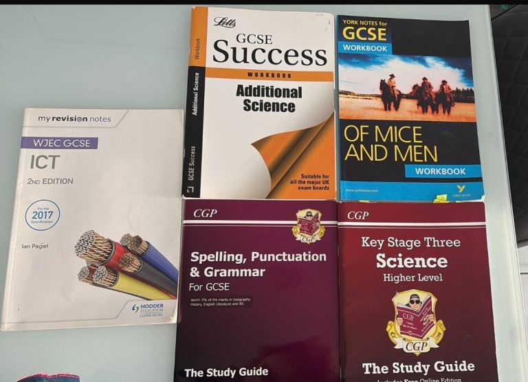 Variety of Books - GCSE Revision, Fiction, Cat Care