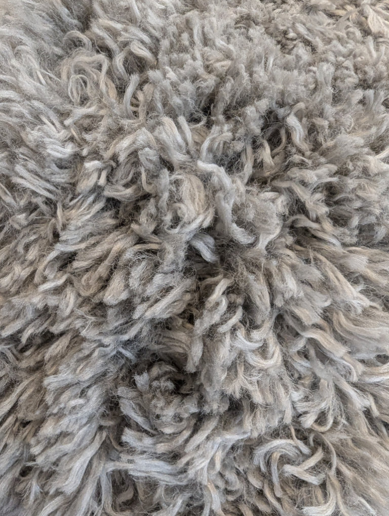 Super Soft Luxury SILVER (GRAY) Shaggy Runner Rug