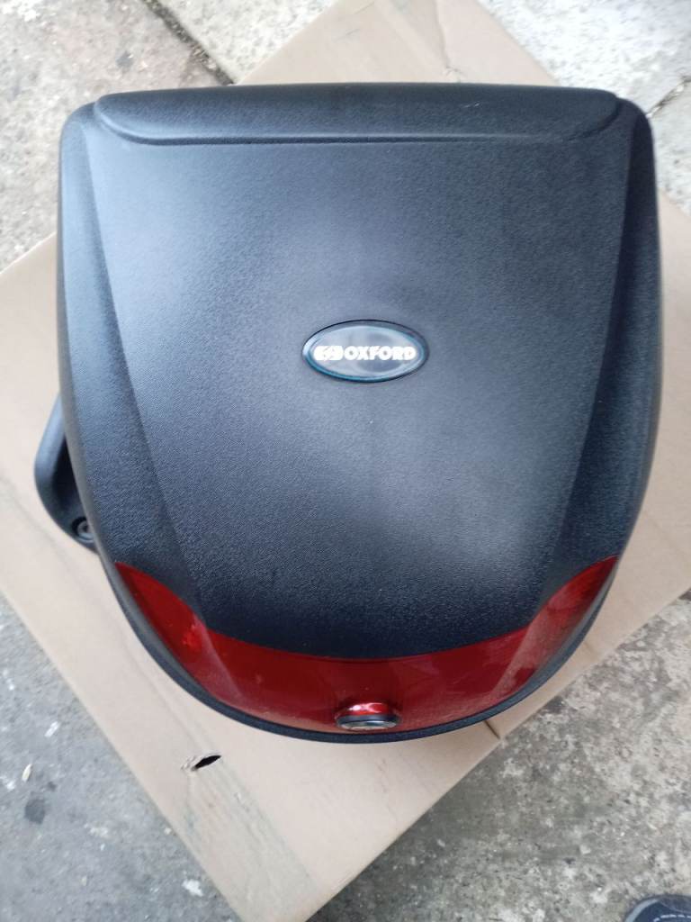 motorbike top box 30 l and base