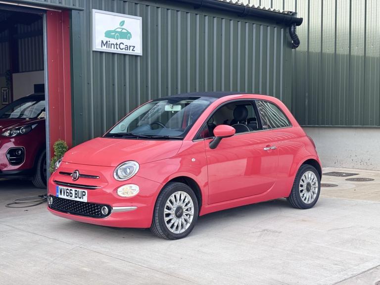 FIAT 500C 1.2 500c My17 1.2 69hp Lounge Convertible 2016