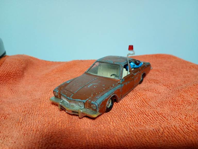 Vintage collectables cars, police vehicles 