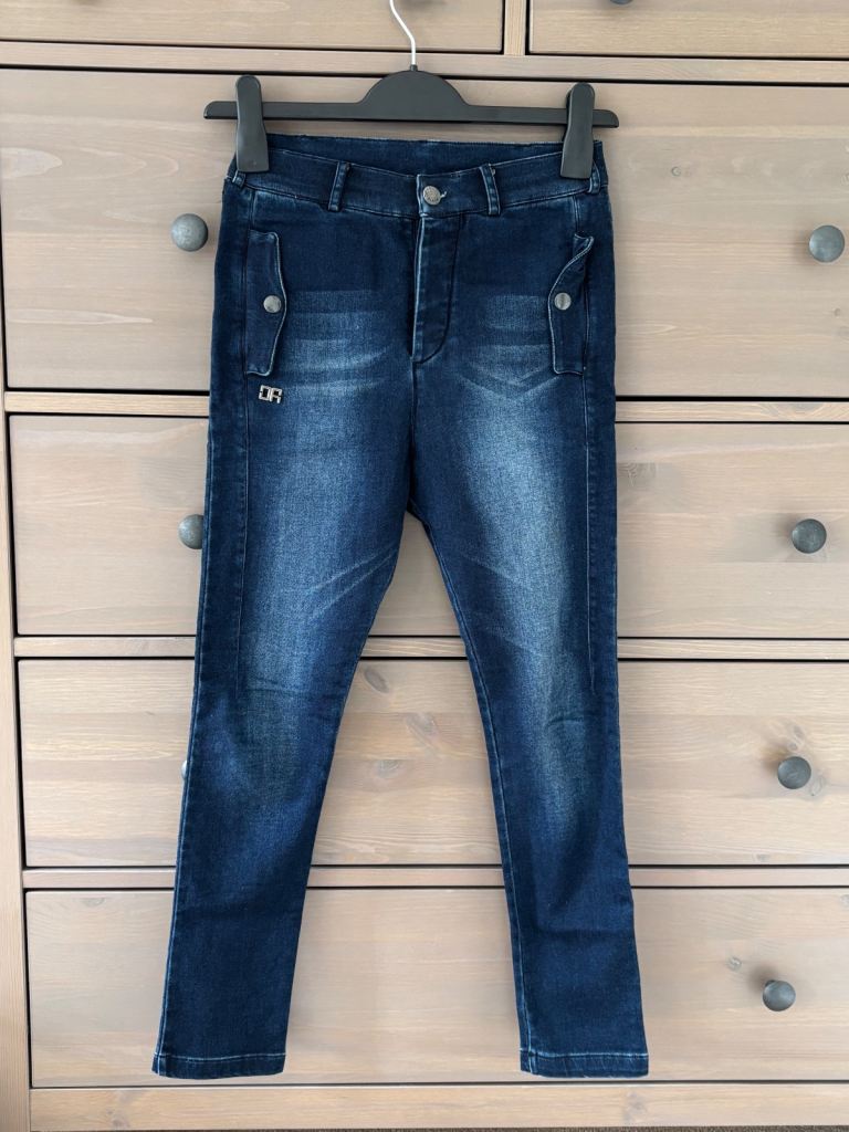 Designer Daniele Alessandrini Jeans for Girls Age 8