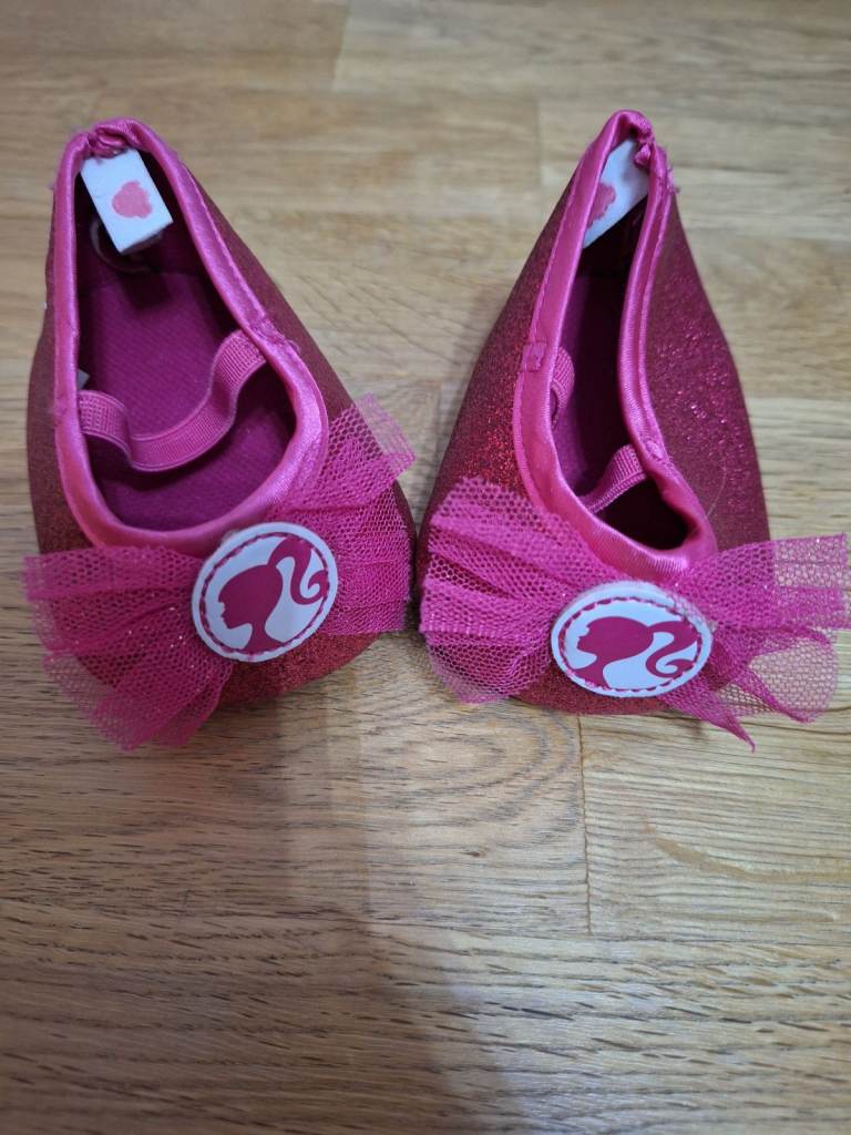 Build a bear 🐻 workshop pink sparkly shoes 
