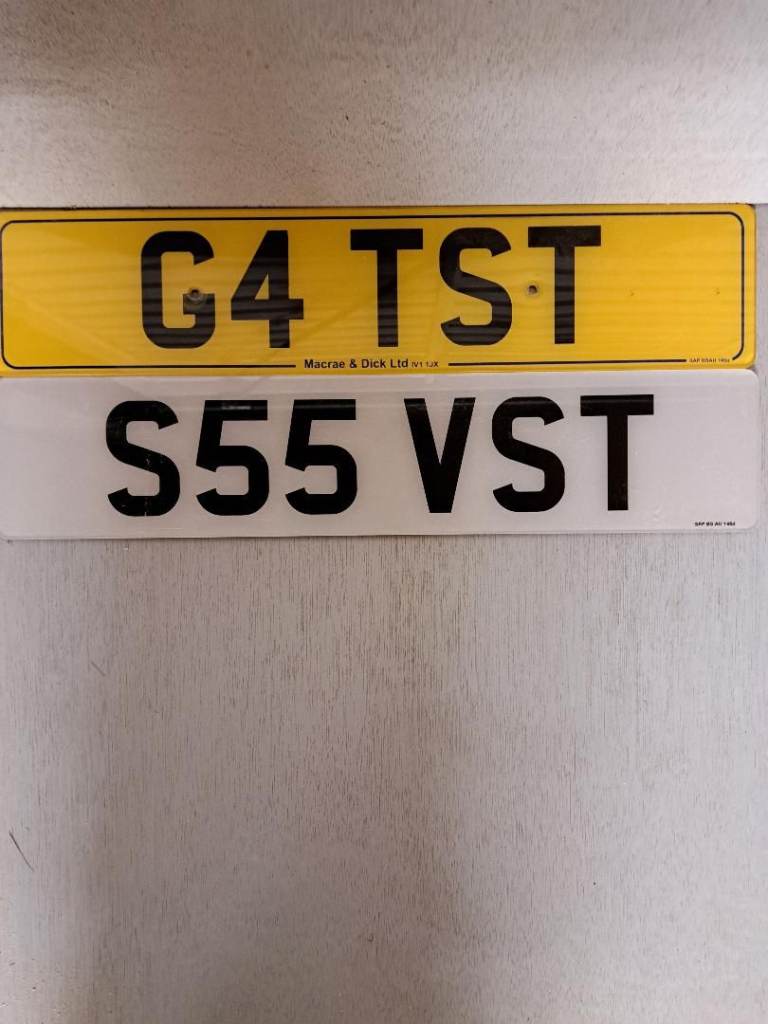 Private registrations