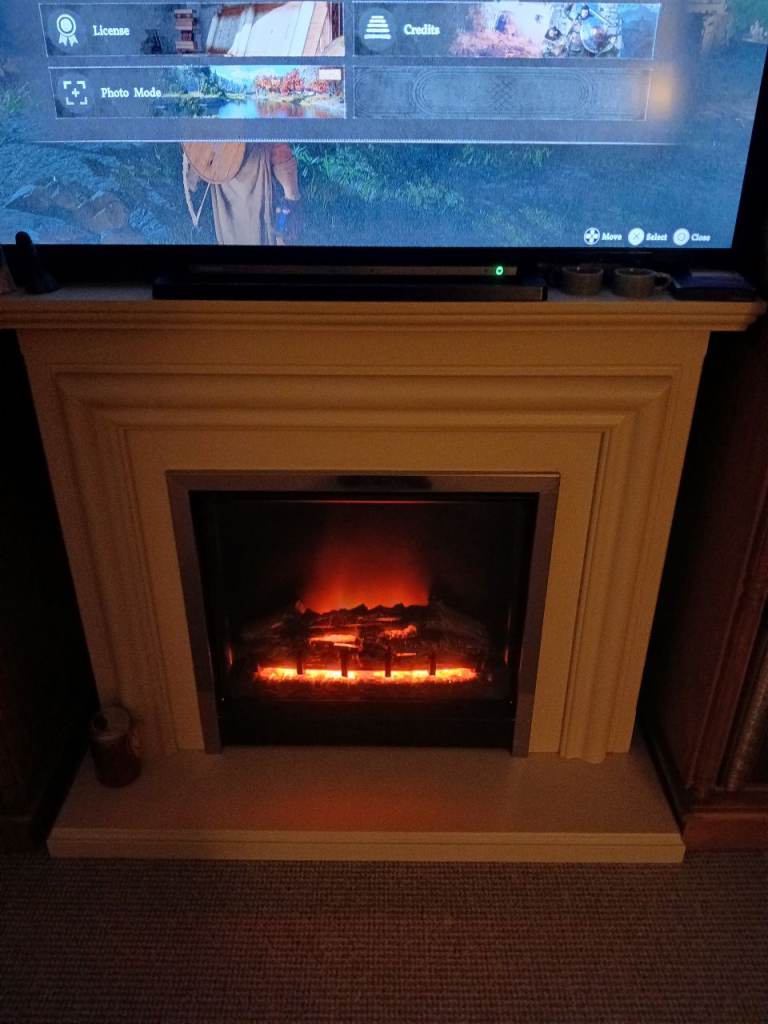 Free Electric Fireplace 