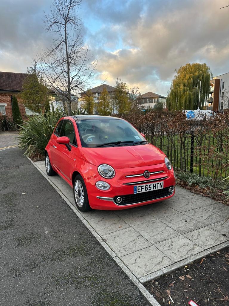 2015 Fiat 500 1.2 Lounge 3dr HATCHBACK Petrol Manual