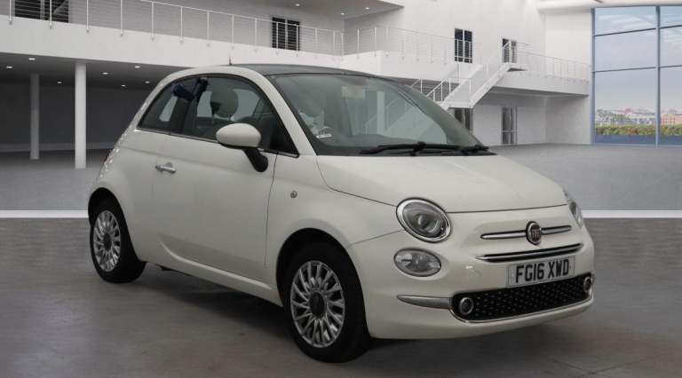 2016 Fiat 500 1.2 Lounge 3dr HATCHBACK PETROL Manual