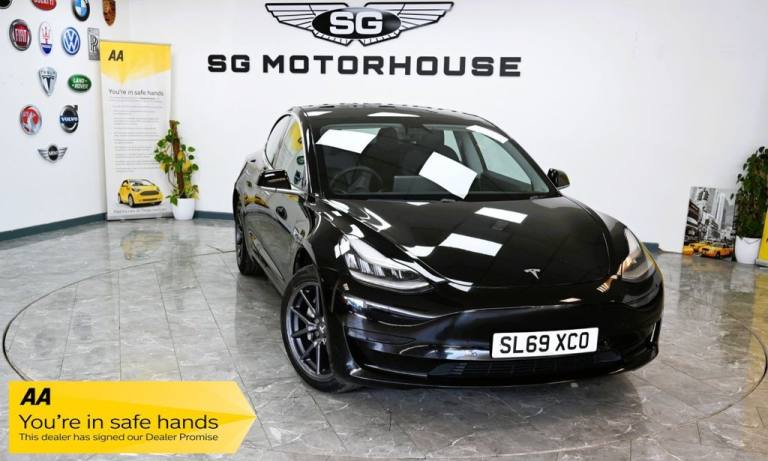 2019 Tesla Model 3 Standard Range Plus Saloon 4dr Electric Auto RWD (241 bhp) Saloon Automatic
