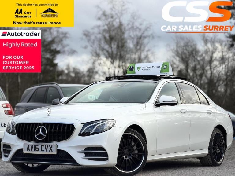 MERCEDES-BENZ E CLASS 3.0 E350d V6 AMG Line (Premium) G-Tronic+ Euro 6 (s/s)