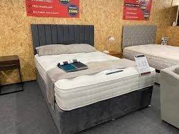 image for 😍 Limited Time 😘 5ft Divan king size Bed Base + Headboard ⚡ Shop Fast